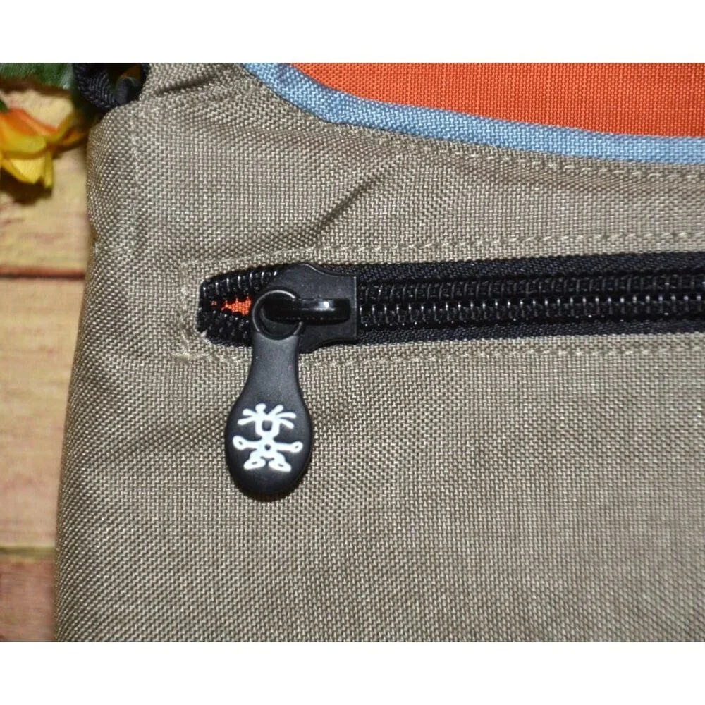Crumpler Bag McBains Baby XL Laptop Shoulder Messenger Bag Navy Blue & Gray